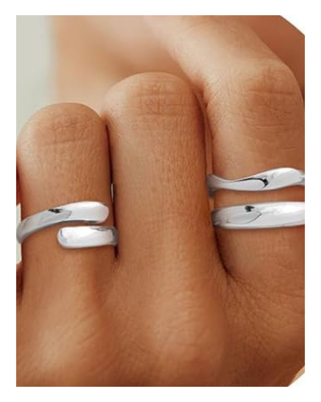 Hammered Hoop Earrings